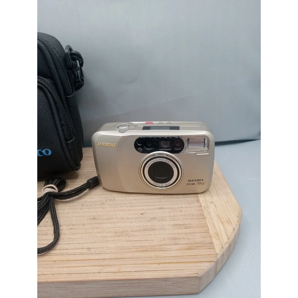 Samsung Maxima 80GL‎ 35mm Point & Shoot Film Camera FEW BLEMISHES Tested Works